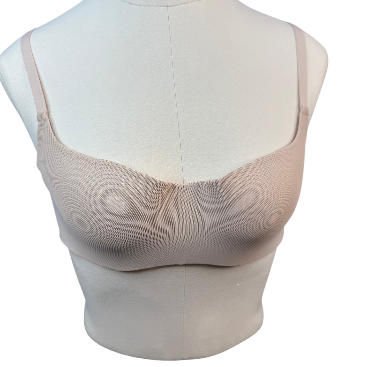 Steve Madden Rose Dust Mesh Overlay T-Shirt Bra Sm11851 Nwt 32c